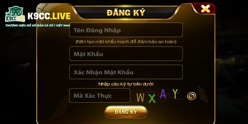 Truy cập trang chủ đề tạo lập tài khoản game 